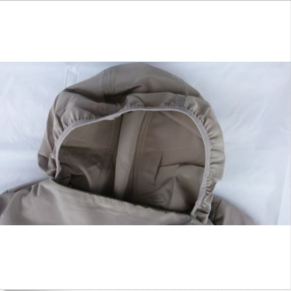Cole Haan Womens XS Khaki Rainwear Trenchcoat Hood - Picture 7 of 8
